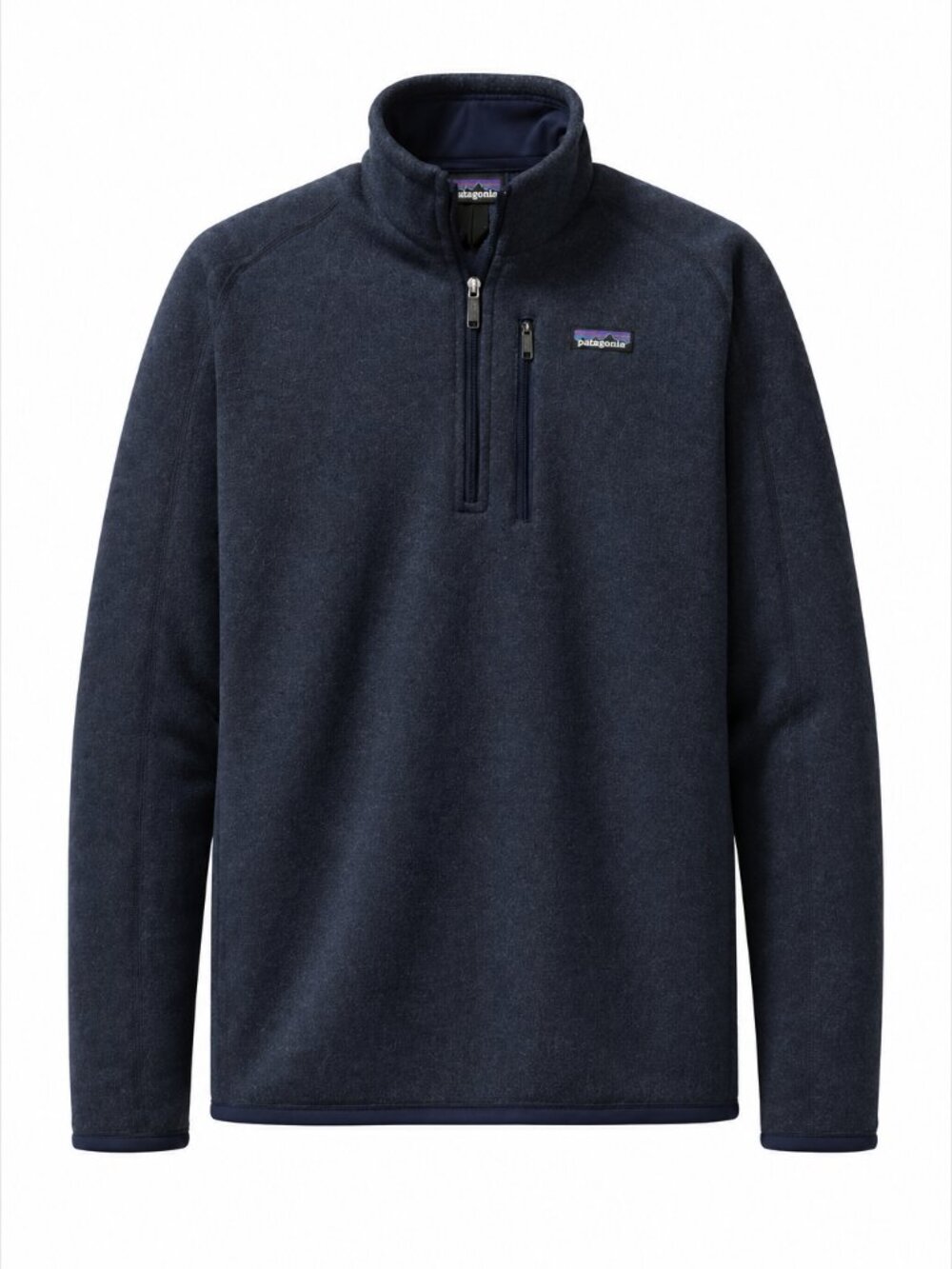 Patagonia Men's Better Sweater Quarter 1/4 Zip in Classic Navy Size XL